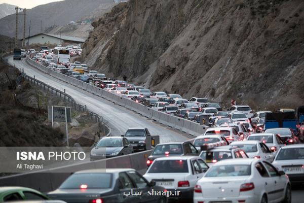 آخرین وضعیت تردد در جاده های کشور