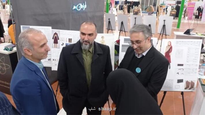 الهام گیری از نقوش مذهبی و بومی در دومین جشنواره و فن بازار پوشاک مازندران