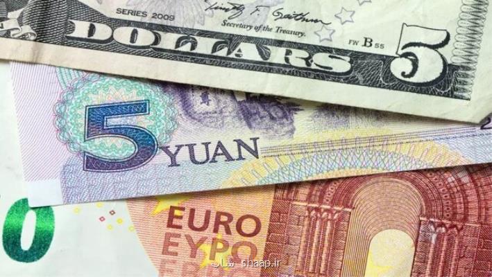 نرخ ارز تجاری در نخستین روز هفته