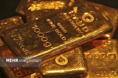 طلای جهانی بعد از رکورد 3 هفته ای کمی عقب نشست