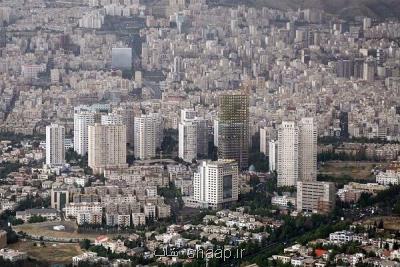 متوسط قیمت مهر ماه مسكن تهران، متری ۲۶ و هفت دهم میلیون تومان